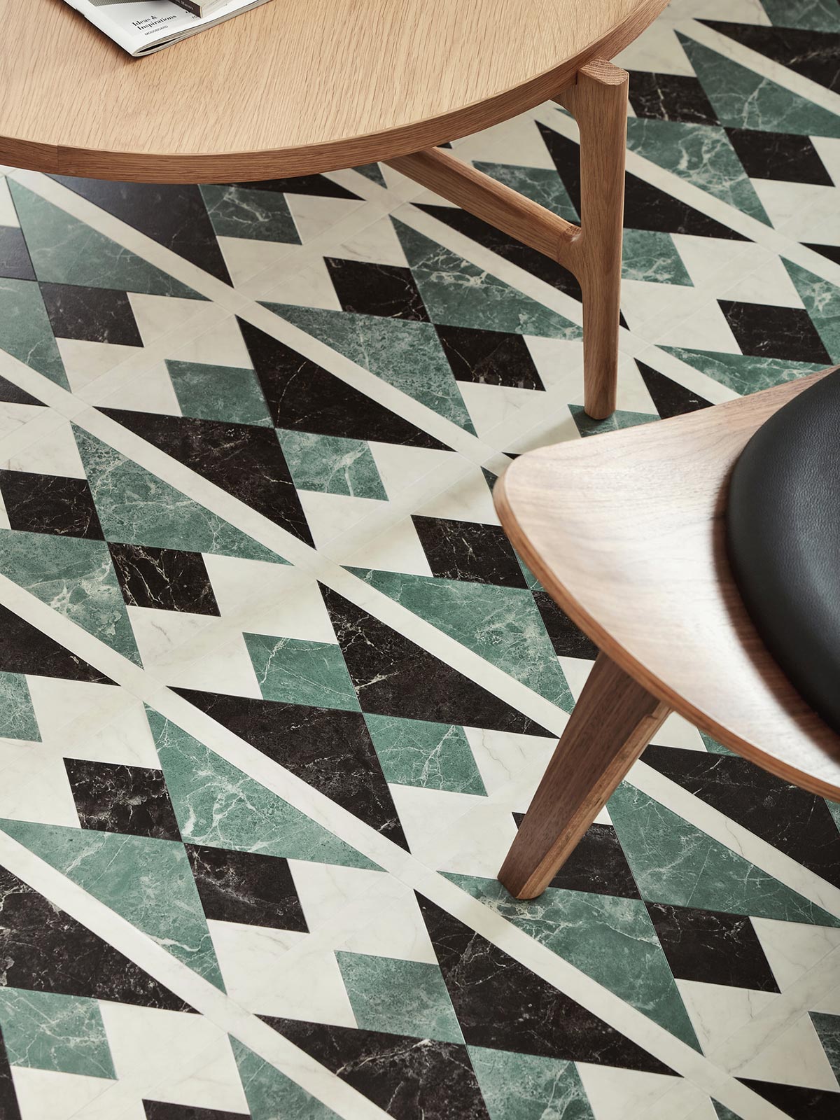 Temple Diamond Doric | DC619 | Heritage floor designs from the